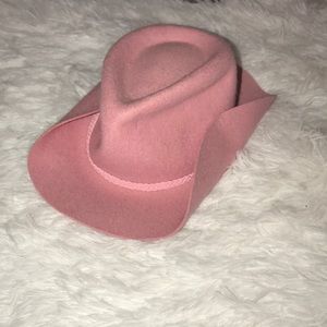 Pink Cow Girl Hat